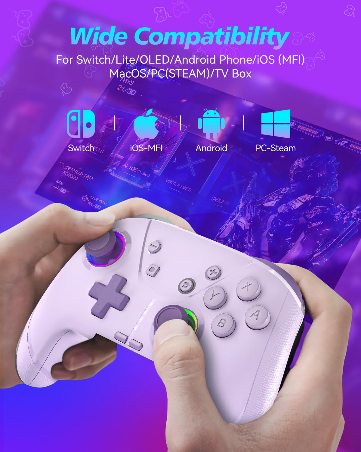 GMBACK Wireless Switch 2 Controller for Nintendo Switch 2/Switch/Lite/OLED
