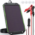Sun Energise 5W 12V Solar Battery Charger Maintainer PRO, Built-in Smart MPPT Charge Controller, Waterproof 5 Watt 12 Volt Solar Panel Trickle Charging Kits for Car Boat RV Marine Trailer Camper