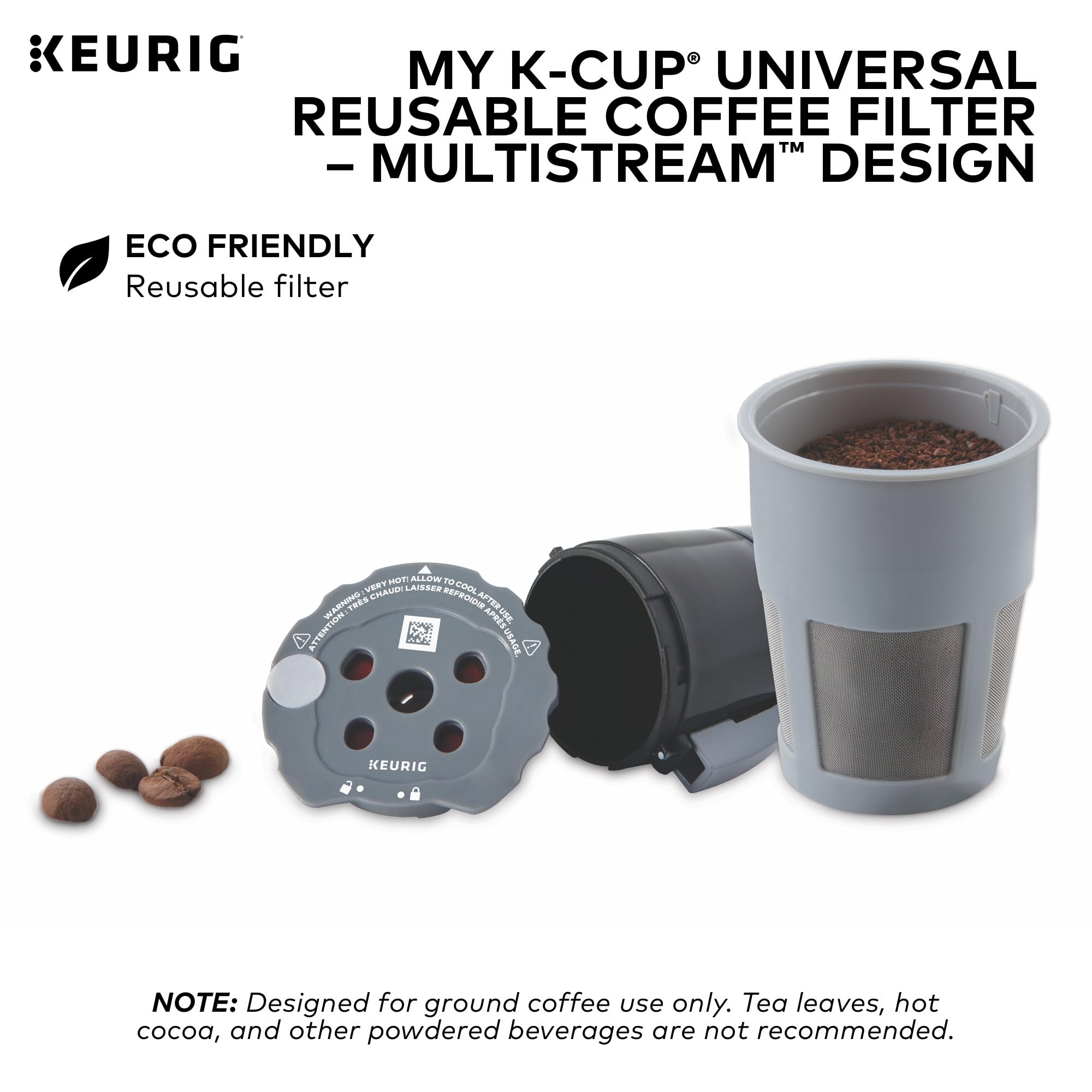Keurig My K-Cup Reusable Filter MultiStream Technology - Gray (Packaging May Vary)