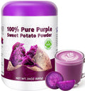 Purple Sweet Potato Powder 11.5oz (326g) - Natural Food Coloring for Baking, Drinks & Smoothies｜Ube/Purple Yam Alternative, Non-GMO, Gluten-Free, Resealable Pack
