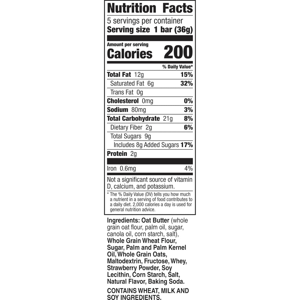 Nature Valley Crispy Creamy Wafer Bars, Blueberry, Whole Grain, 5 Bars, 6.5 oz