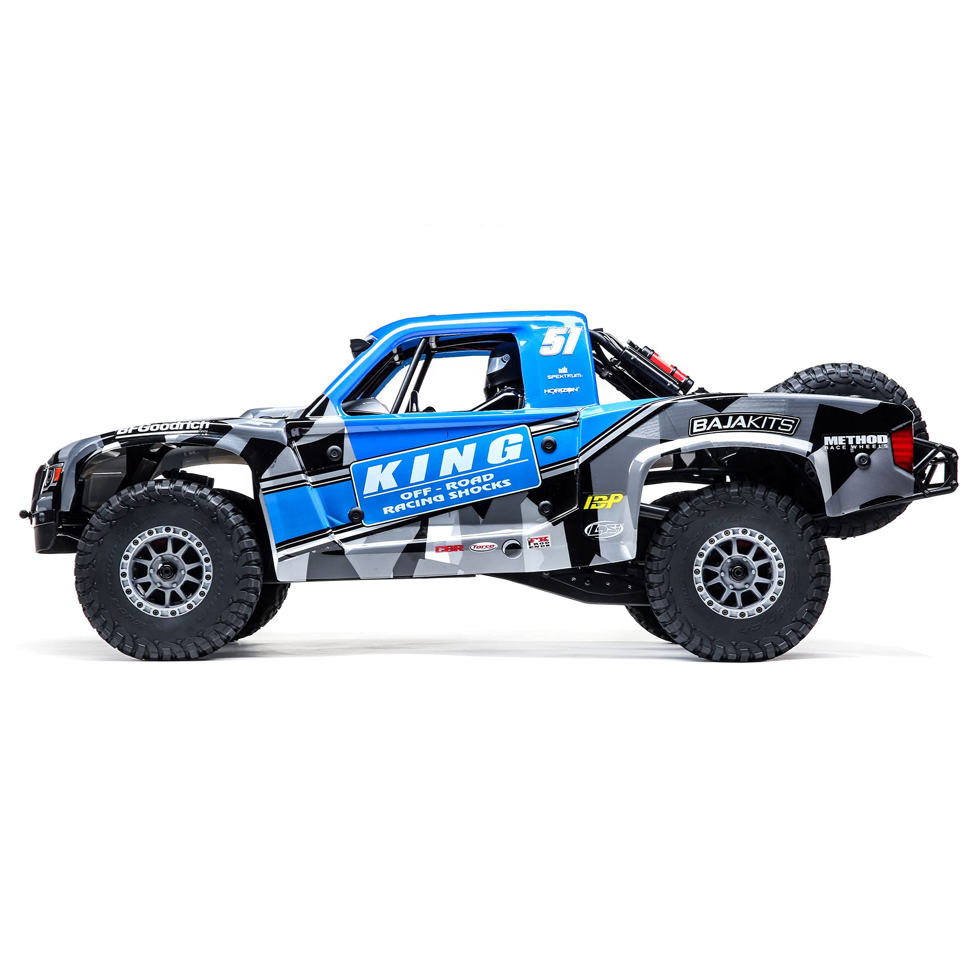 Losi RC Truck 1/6 Super Baja Rey 2.0 4 Wheel Drive Brushless Desert Truck RTR Battery and Charger Not Included Brenthel LOS05021T1