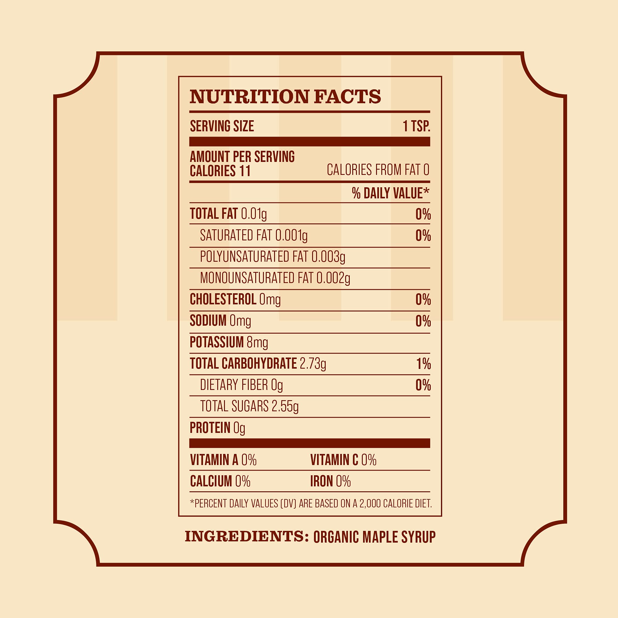 Frost Ridge Maple Farm Powdered Granulated Organic Maple Sugar, Grade A, 8 oz.