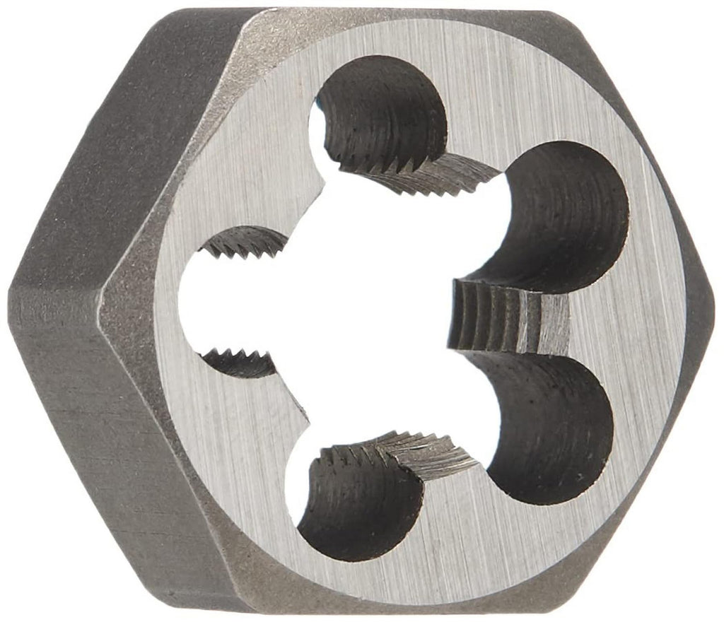 Drill America m6 X 1.25 Carbon Steel Hex Rethreading Die, DWT Series