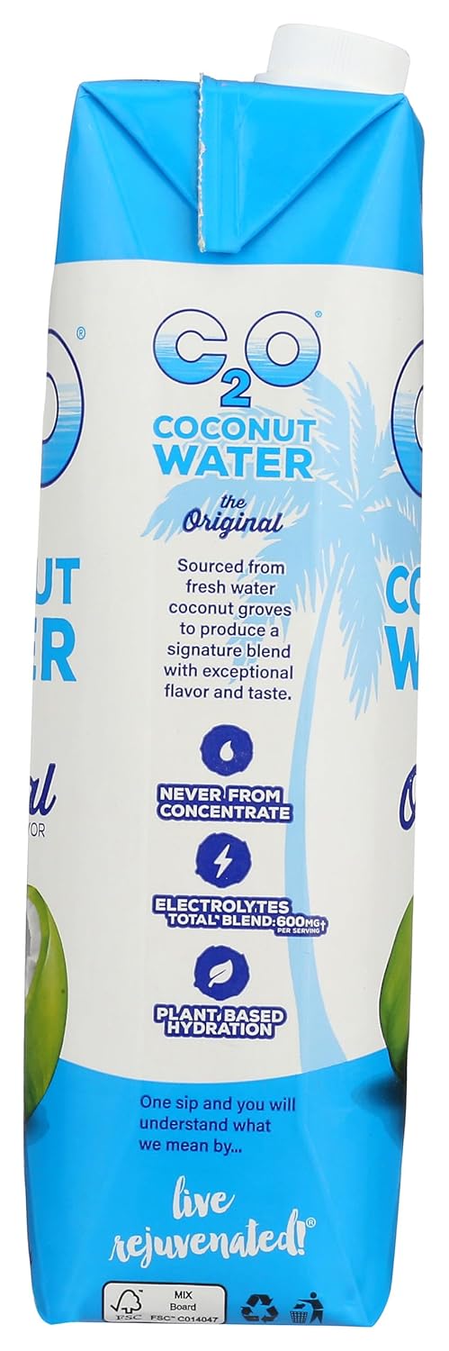 C2O Pure Coconut Water, 33.8 oz
