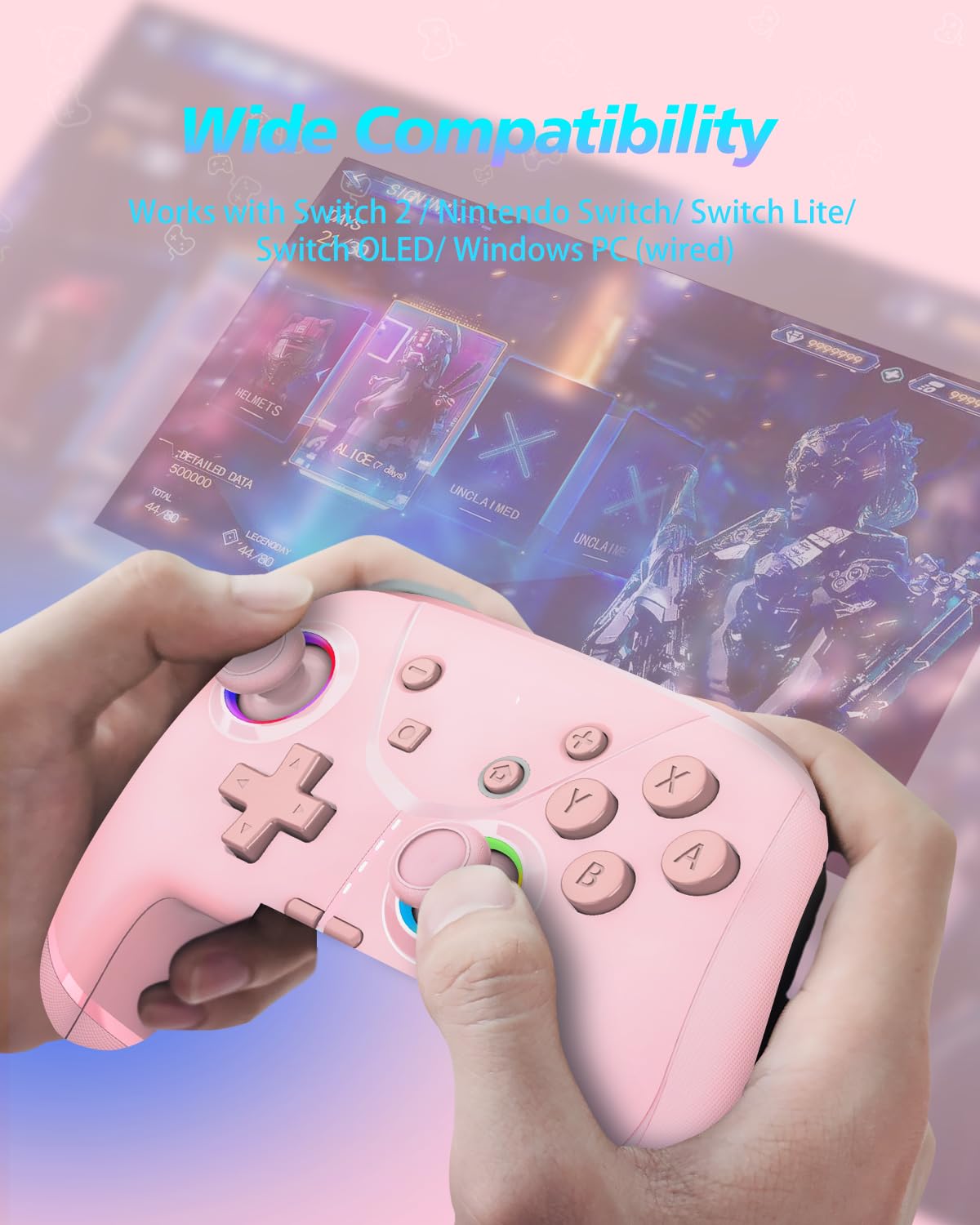 GMBACK Wireless Switch 2 Controller for Nintendo Switch 2/Switch/Lite/OLED