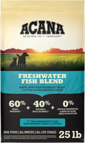 ACANA Grain Free Dry Dog Food Freshwater Fish Recipe 25lb Bag