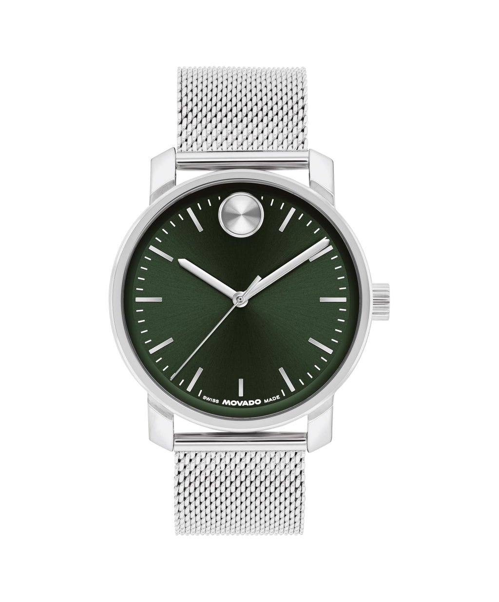 Movado Bold Access Men's Quartz Watch, Swiss Movement, Leather Strap, Water-Resistant up to 3ATM, Classic Timepiece - Gift for Him - 41mm