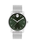 Movado Bold Access Men's Quartz Watch, Swiss Movement, Leather Strap, Water-Resistant up to 3ATM, Classic Timepiece - Gift for Him - 41mm