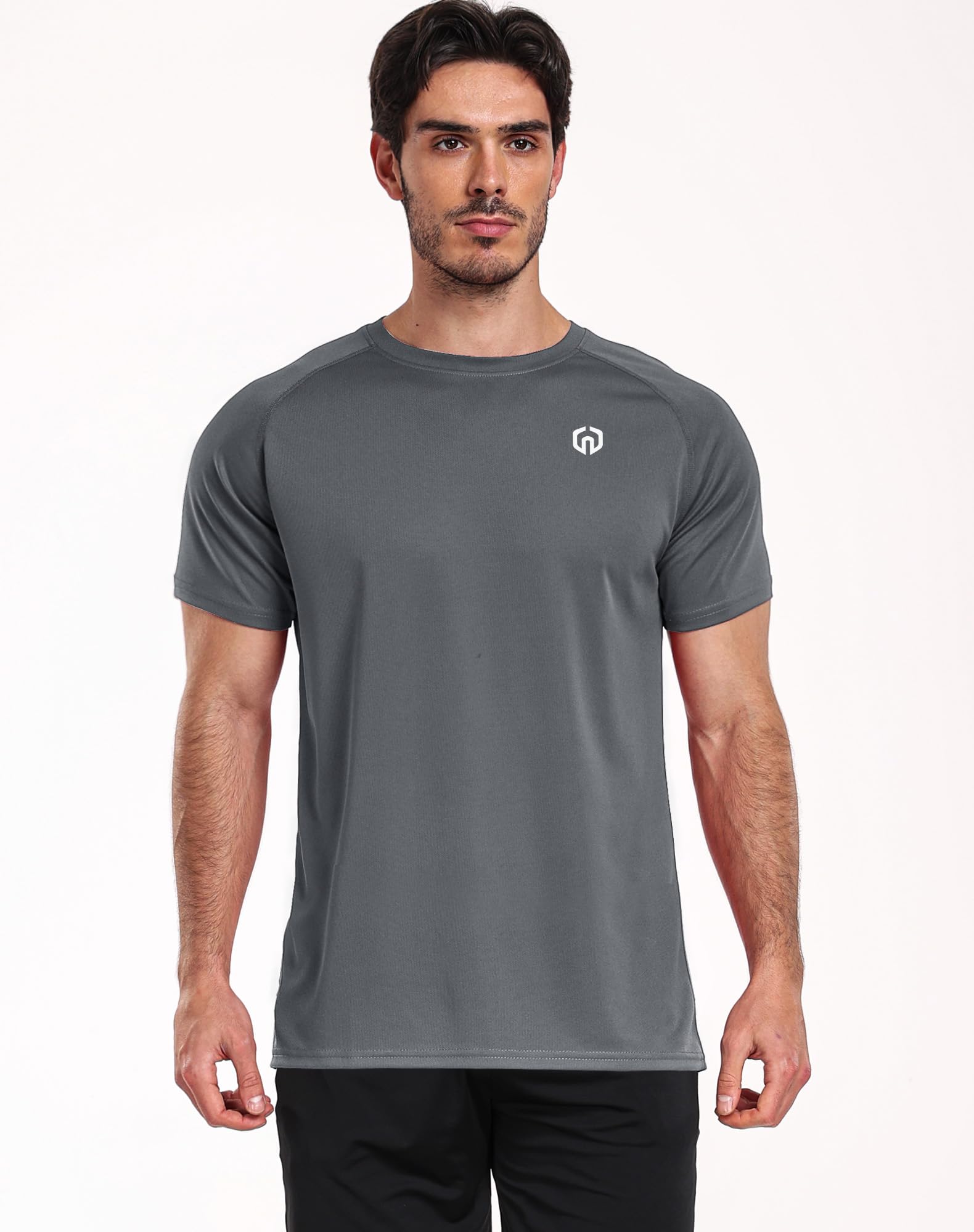 NELEUS Men's Dry Fit Athletic Running Shirt