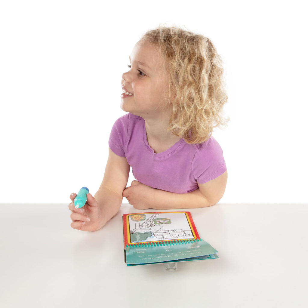 Melissa & Doug On The Go Water Wow! Reusable Water-Reveal Activity Pad – Adventure