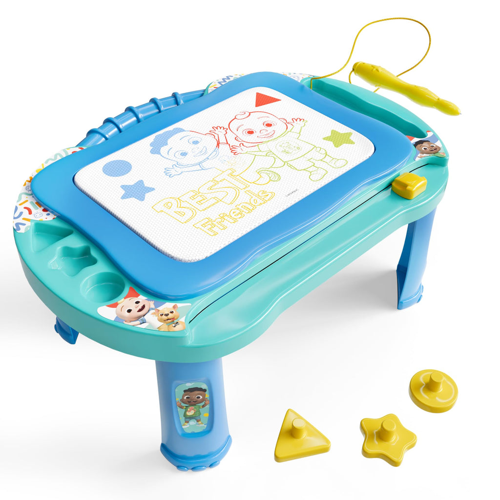 Lollipop Cocomelon Magnetic Drawing Board - Mess-Free Play & Creative Exploration for Toddler Artistic Development with Instant Blank Canvas and Easy Erasing - Educational Learning Toy for Toddlers