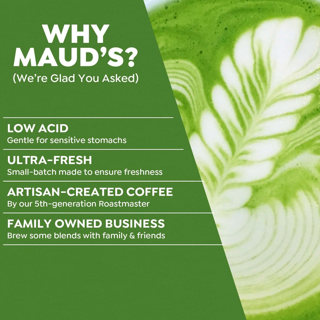 Maud's Chai Tea Latte Pods, 18 ct, Single Serve Tea Pods - 100% Gourmet Blended Tea Leaves, Compatible with Keurig K Cups Maker