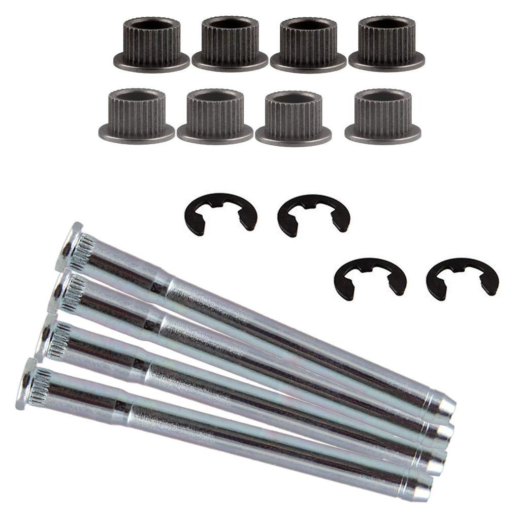 Door Hinge Pin and Bushing Kit Hinge with Pin LEDAUT Replacement for Ford F150-F350 Bronco SUV