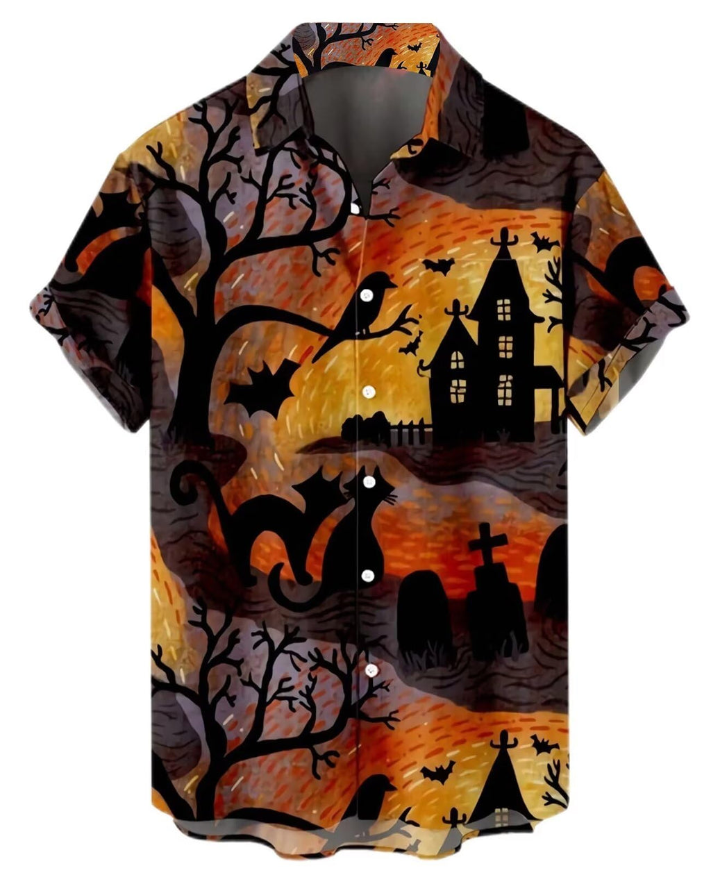 Bowling Shirts for Men Print Short Sleeve Regular Fit Hawaiian Casual Button Down Beach Shirts