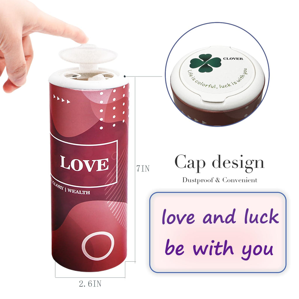 Car Round Canned Tissue Box Cup Holder Facial Tissues,Cylinder Tube Face Towel,4 Canister 3-Ply Car Napkins for Travel Tissue Bulk Fit Home,Office,School by CLOVER
