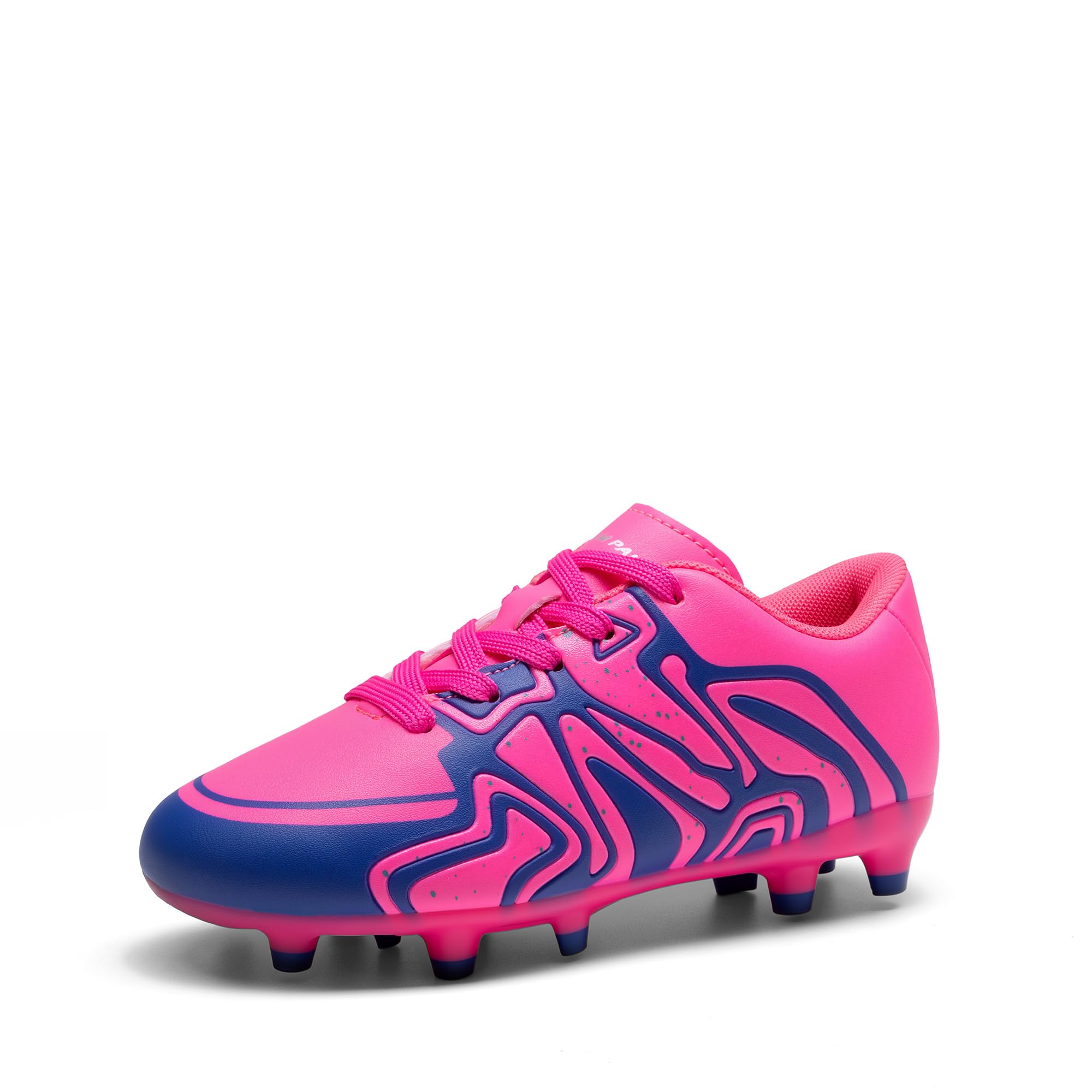 DREAM PAIRS Boys Girls Soccer Cleats Youth Firm Groud Baseball Cleats Sport Athletic Outdoor Trainning Football Shoes for Little/Big Kid