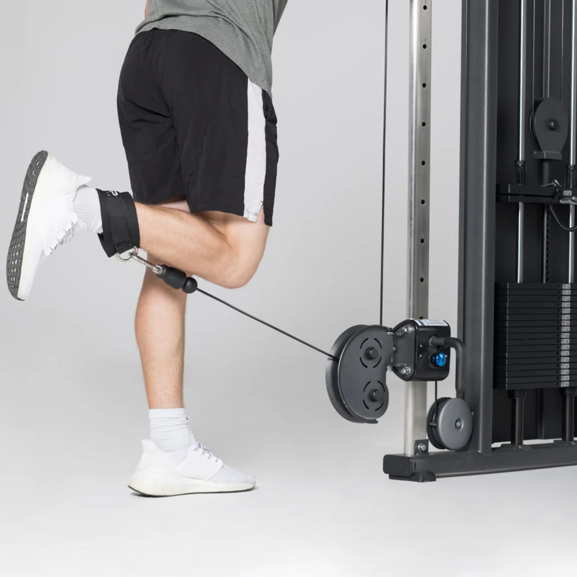 REP Fitness LAT Pulldown and Low Row Cable Machine Attachments and Functional Trainer Attachments – Curl Bar, D-Handle, Ankle Cuff, Tricep Rope, Sports Handle, Straight Bar, Row, Chinning Triangle