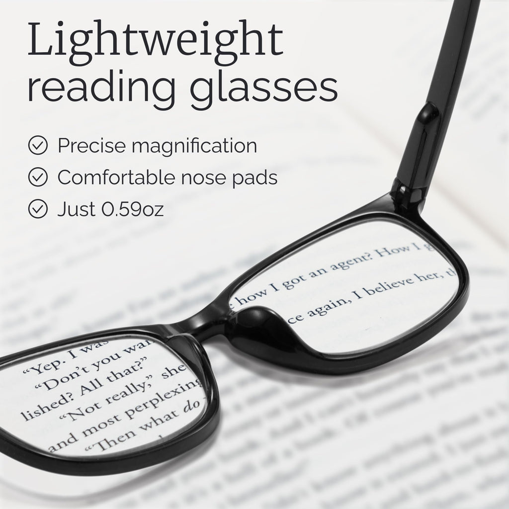 CCVOO Mix & Match Reading Glasses for Women - Lightweight, Comfortable Fit, Clear Vision - Blue Light Blocking