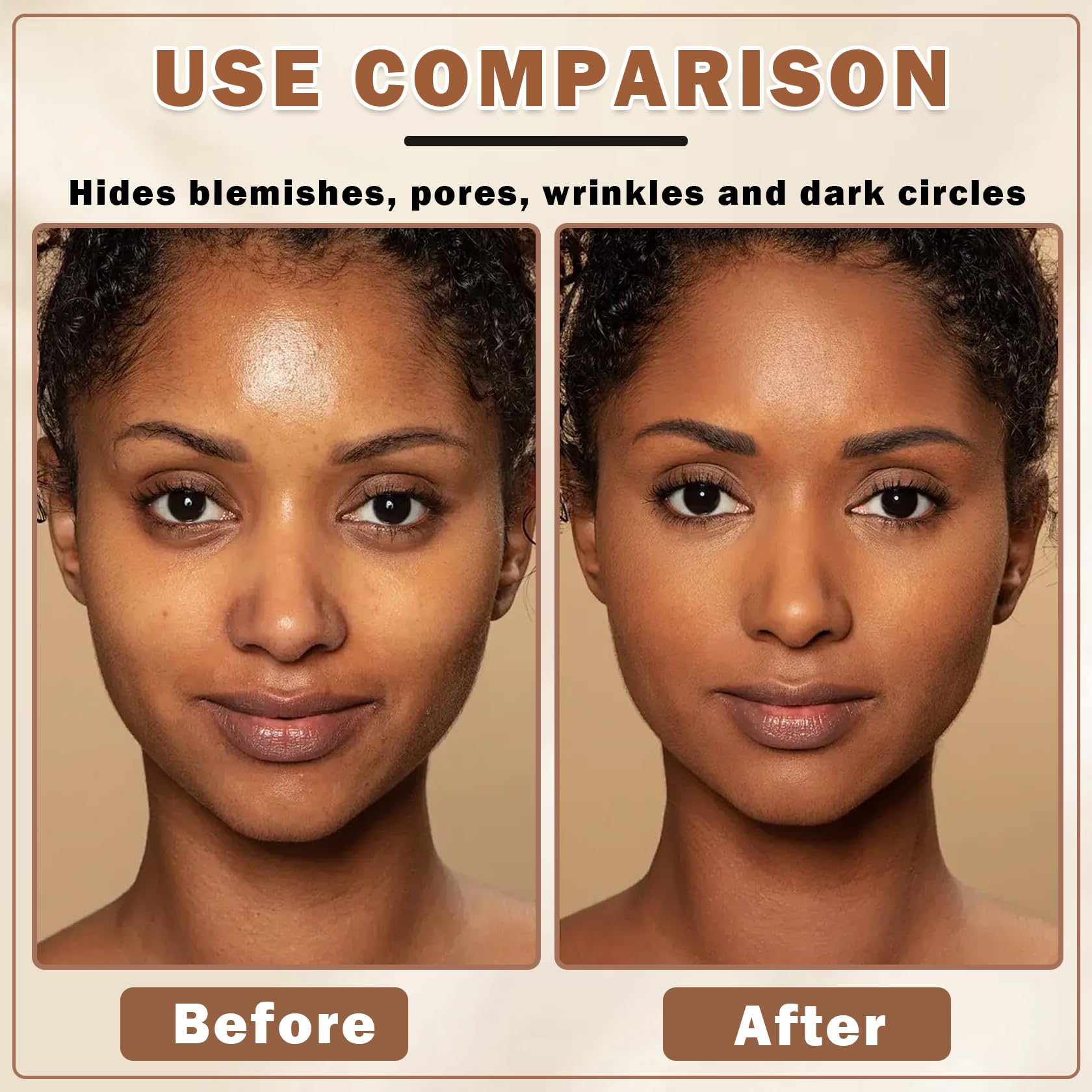 Air Brush Makeup Foundation and Makeup Primer for Face,Hydrates and Moisturizes,Buildable Coverage with Anti-aging Formula for Smooth Radiant Skin (01 Natural/Warm Porcelain)