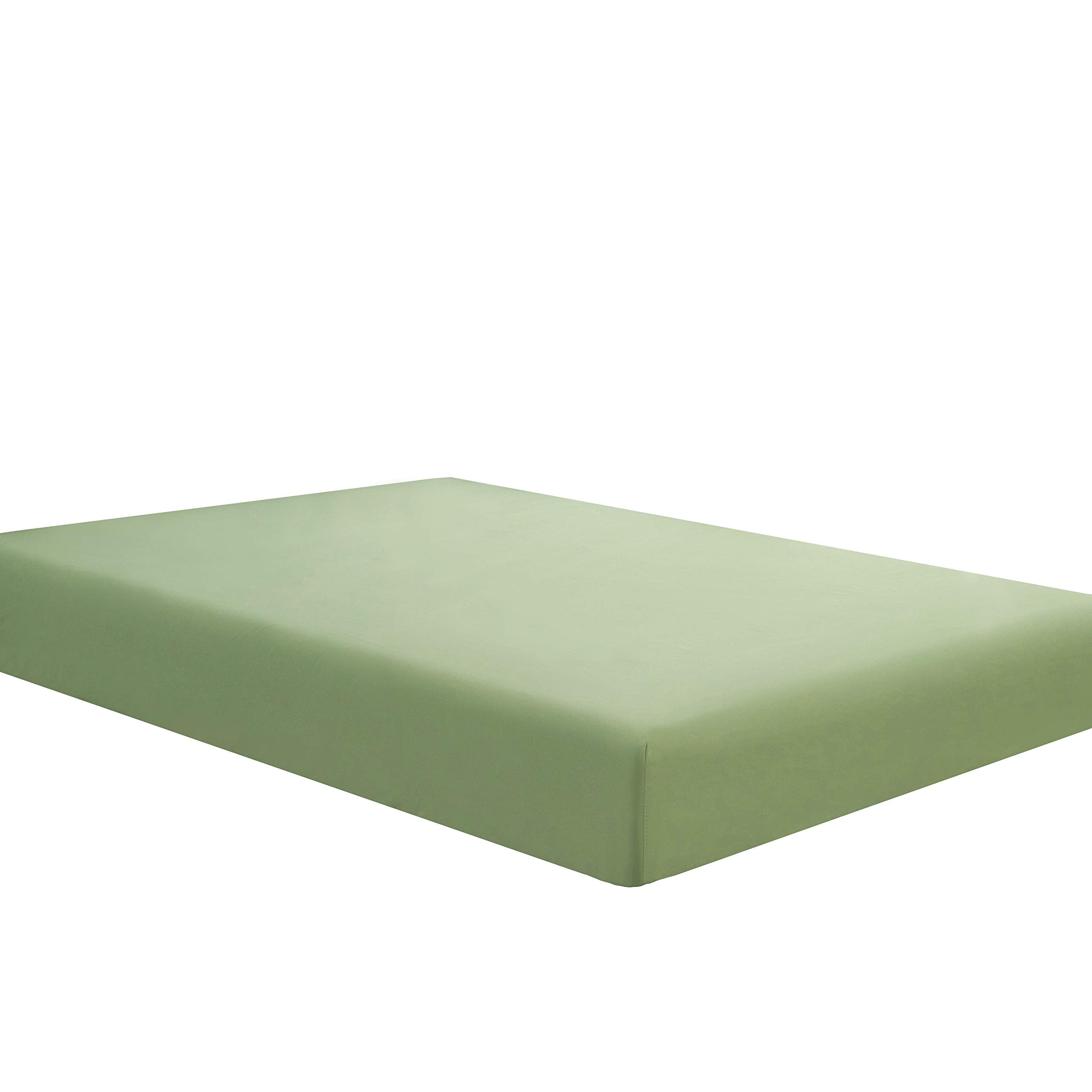 Sfoothome Fitted Sheet Twin Size with Deep Pockets - Soft and Comfortable Microfiber - Fade Wrinkle Resistant, Beige Mattress Sheets
