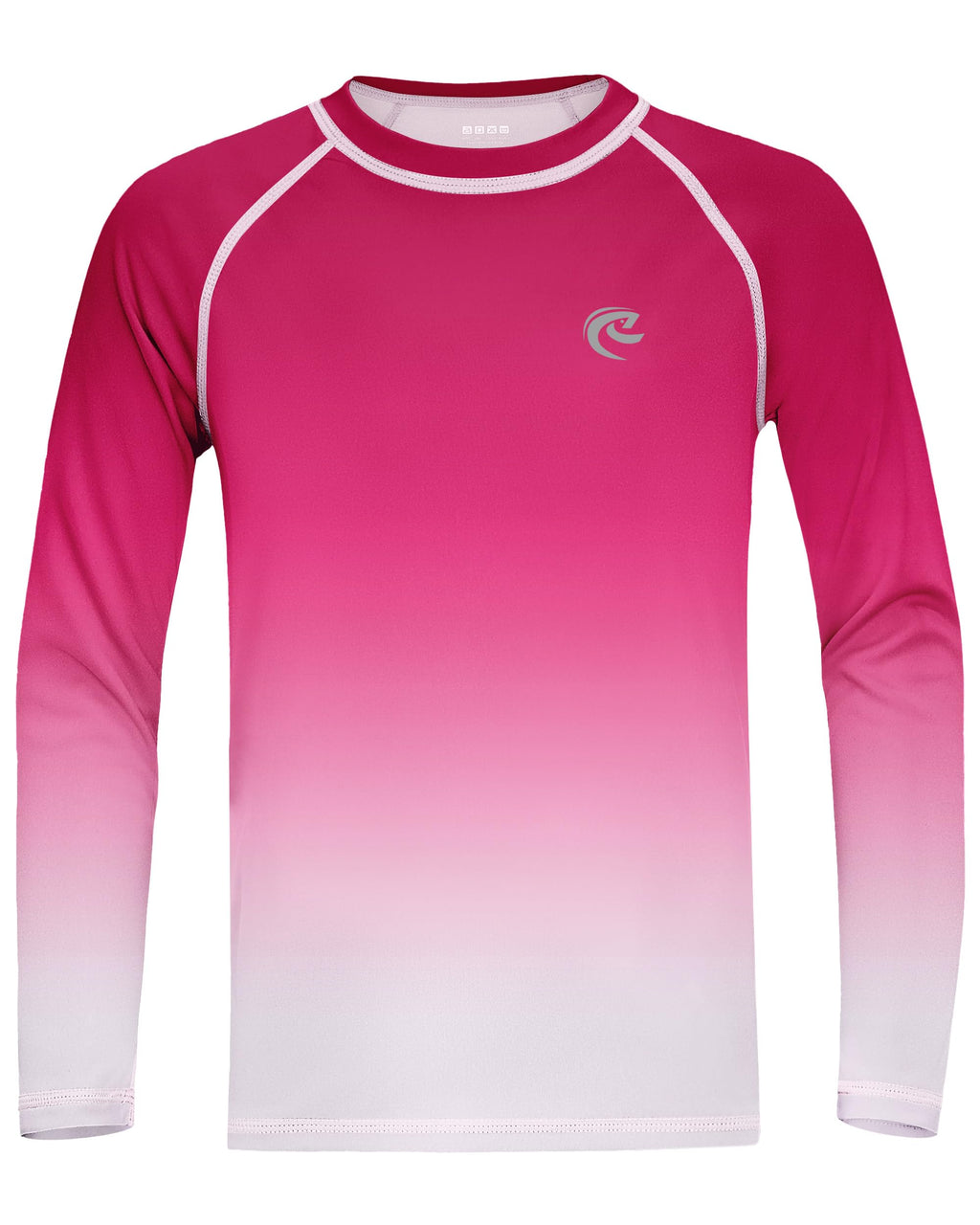 Boys UPF 50+ Swim Shirt Long Sleeve, 1 or 2 Pack UV Sun Protection Rash Guard, Youth Kids SPF Water Shirts for Beach Surf