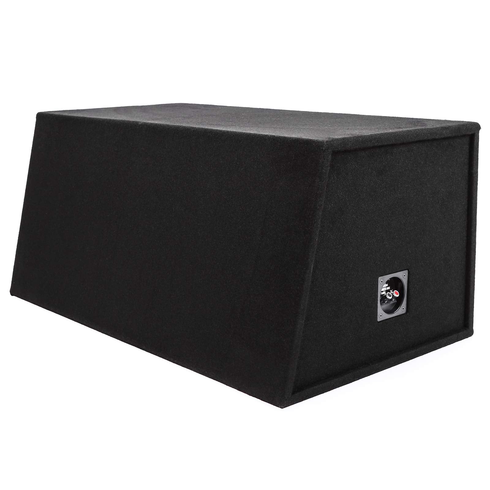 Skar Audio Single 8" Complete 1,200 Watt EVL Series Subwoofer Bass Package - Includes Loaded Enclosure with Amplifier