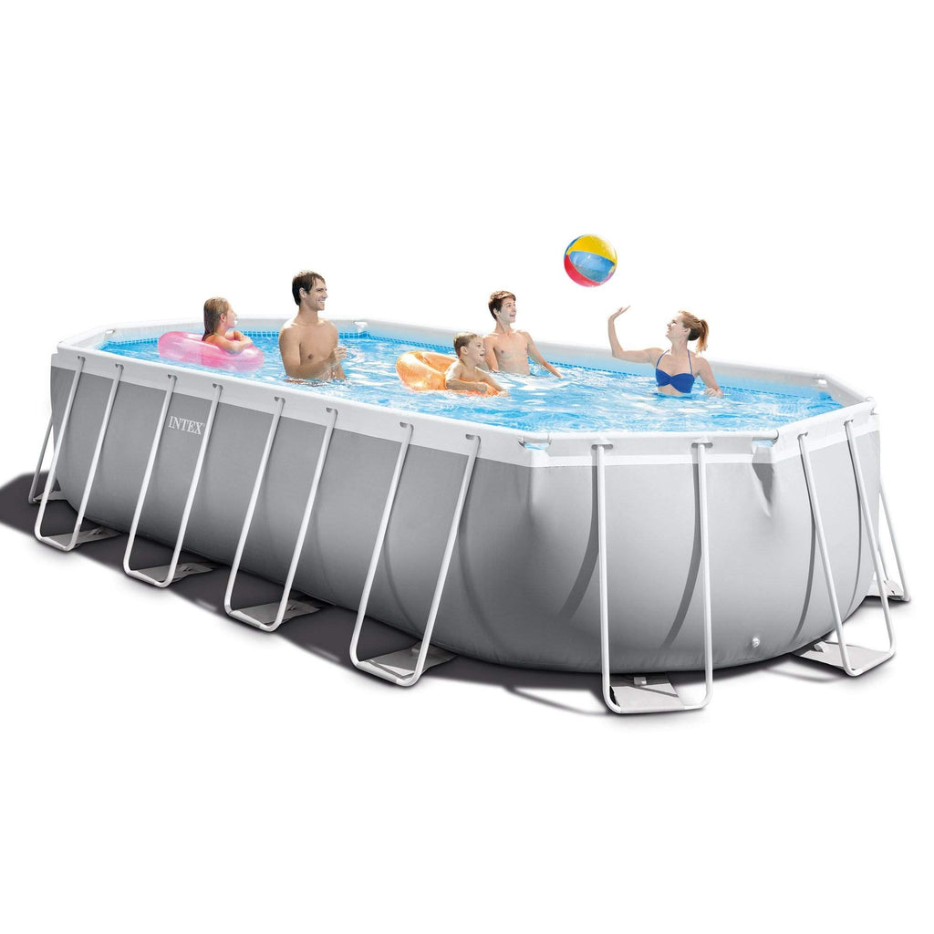 INTEX 26700EP 10Ft X 30In Prism Frame Premium Above Ground Swimming Pool (Pump Not Included)