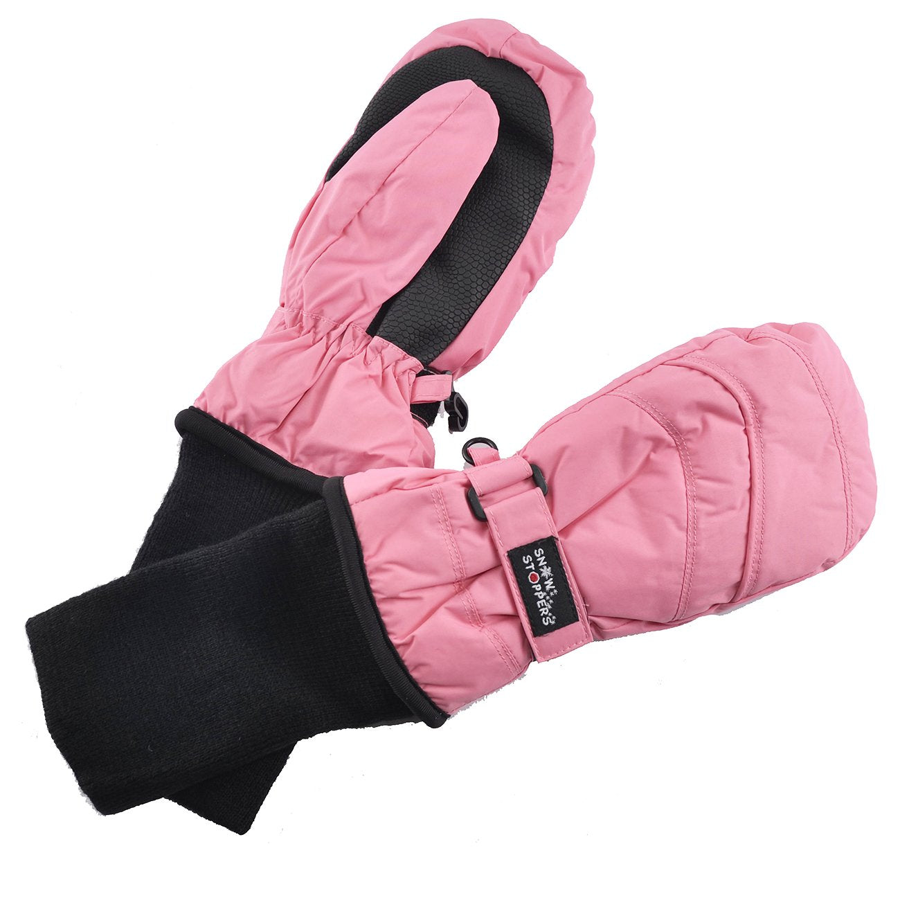 SnowStoppers Kids Waterproof Long Cuff Winter Mittens