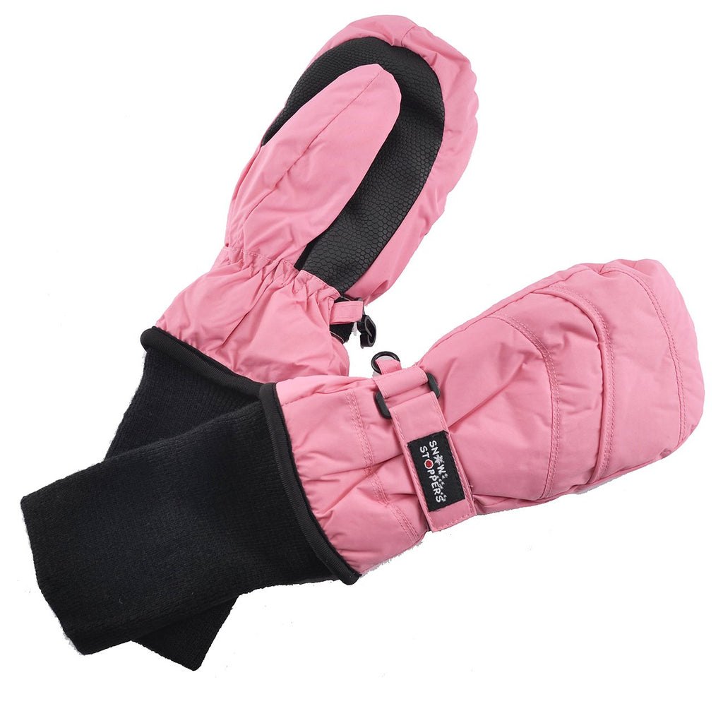 SnowStoppers Kids Waterproof Long Cuff Winter Mittens