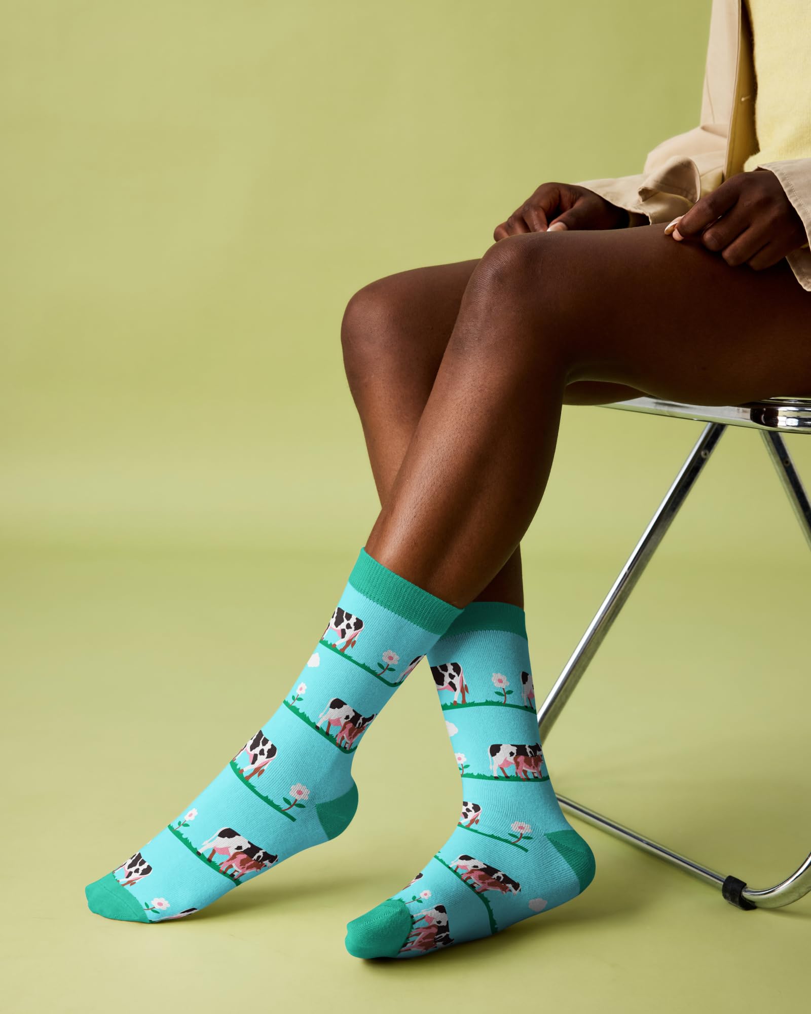 Jeasona Women's Cute Socks Funny Christmas Birthday Gifts for Women Mom Teenage Girls