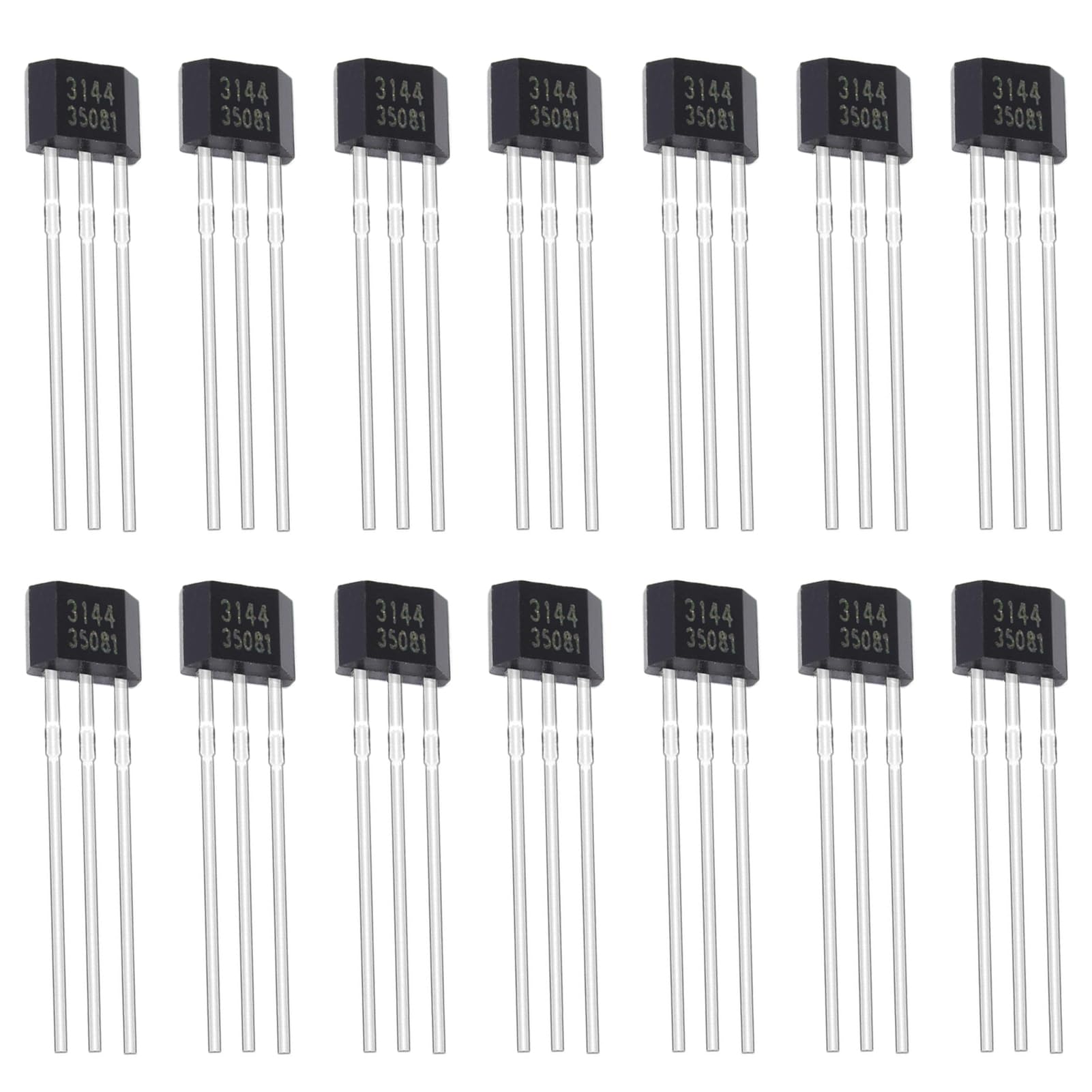 2N2222 2N2222A Amplifier Transistors NPN Silicon Transistor TO-92 60V 800mA (Pack of 200pcs)