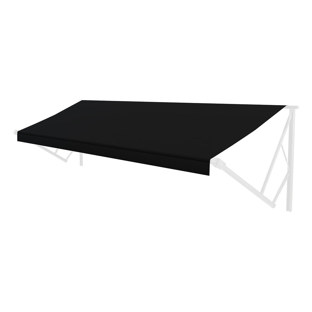 Solera Universal Fit Heavy-Duty Vinyl RV Patio Awning Replacement Fabric Silver Fade 10' Awning (9'4" Fabric)