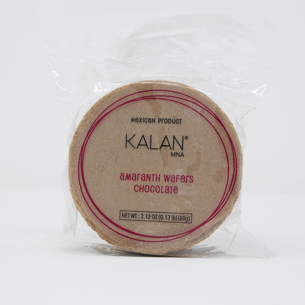 Kalan MNA Amaranth Flour Wafer Thins, Vegan and Sugar-free, Pack of 3