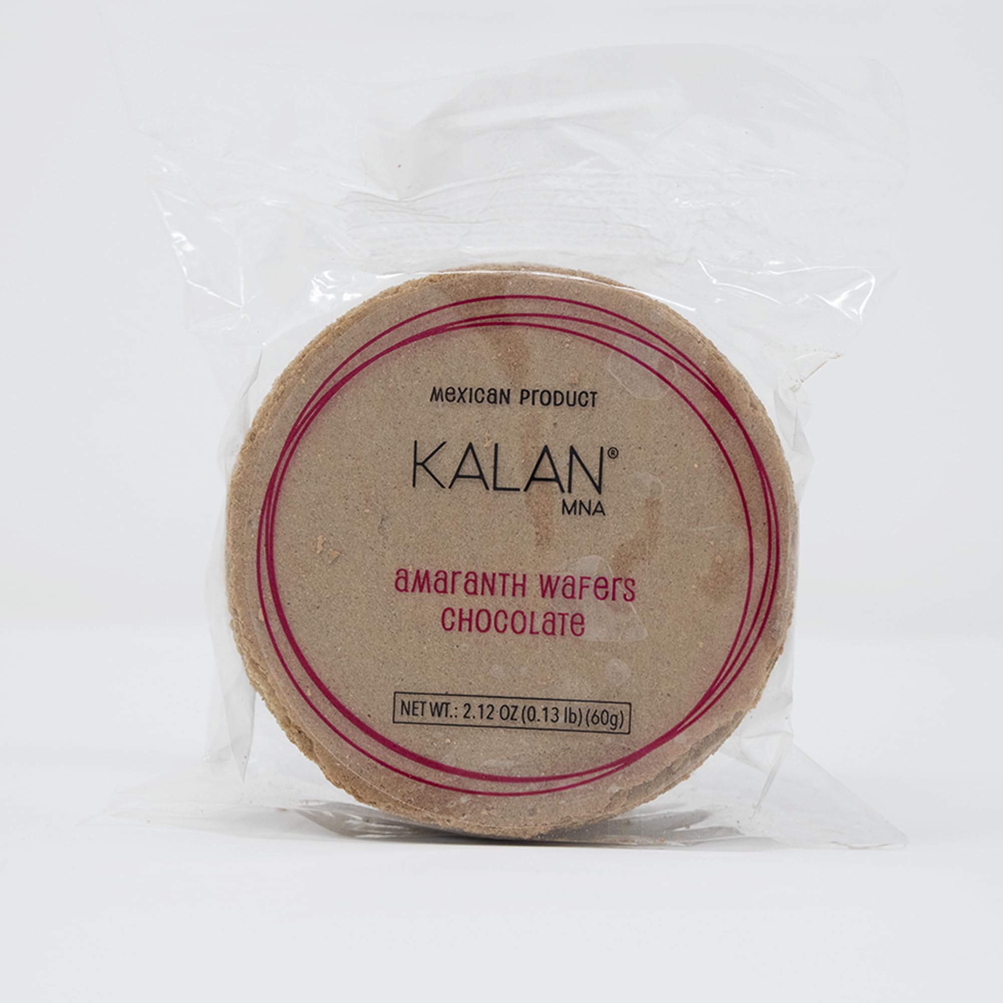 Kalan MNA Amaranth Flour Wafer Thins, Vegan and Sugar-free, Pack of 3