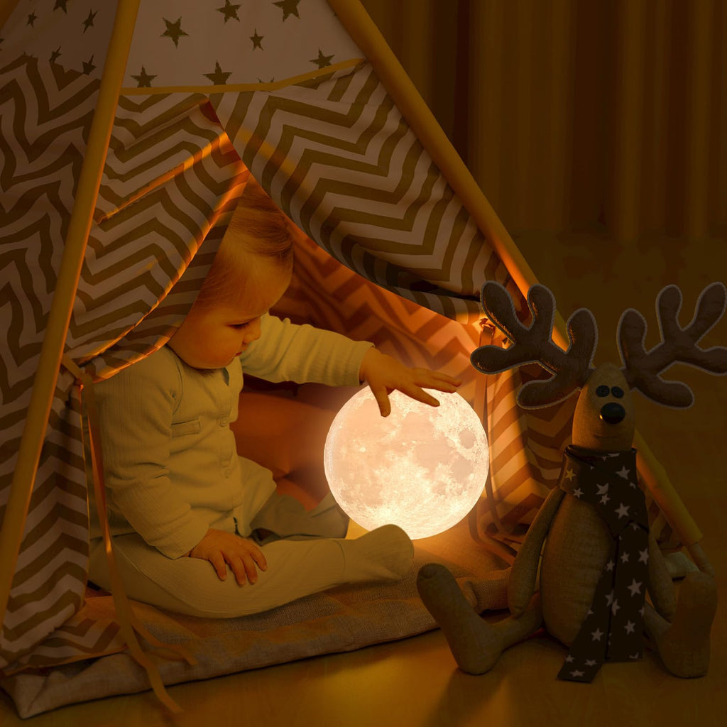 CPLA Night Light for Kids, Baby Light for Nursery, 128 Colors Changing & Stepless Dimming, Soft Silicone Remote Touch Night Lamp with Timer, Rechargeable Nursery Night for Breastfeeding