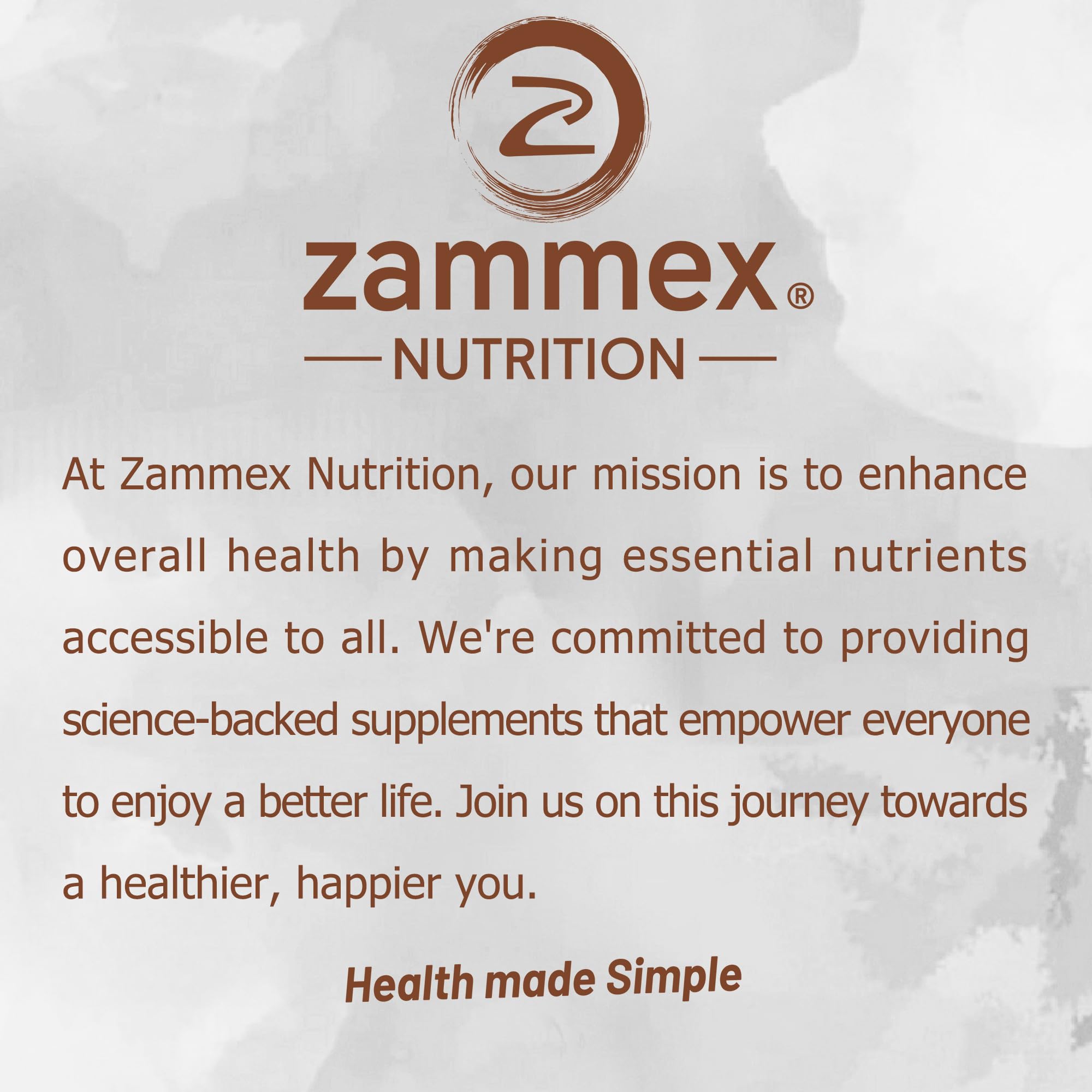 Zammex Multi Collagen Protein Powder, Type I & III & V & X, Hydrolyzed Collagen Peptides for Women & Men, Supports Hair and Skin, Gut Health, 41 Servings, Chocolate