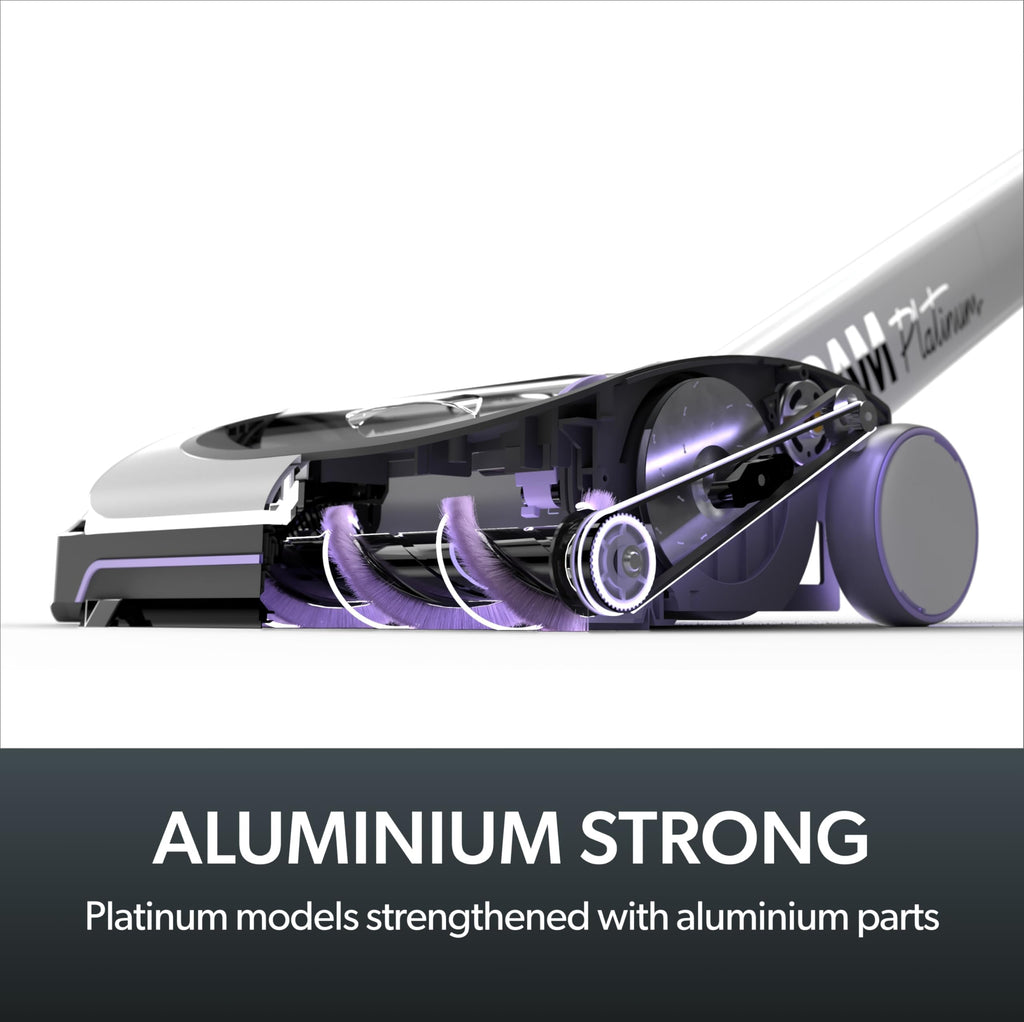 Gtech System Platinum Bundle Vacuum Cleaner Bundle - Includes the AirRam Platinum Upright and the Multi Platinum Handheld - Rechargeable 22V Lithium Ion Battery - Anti-Hair Wrap