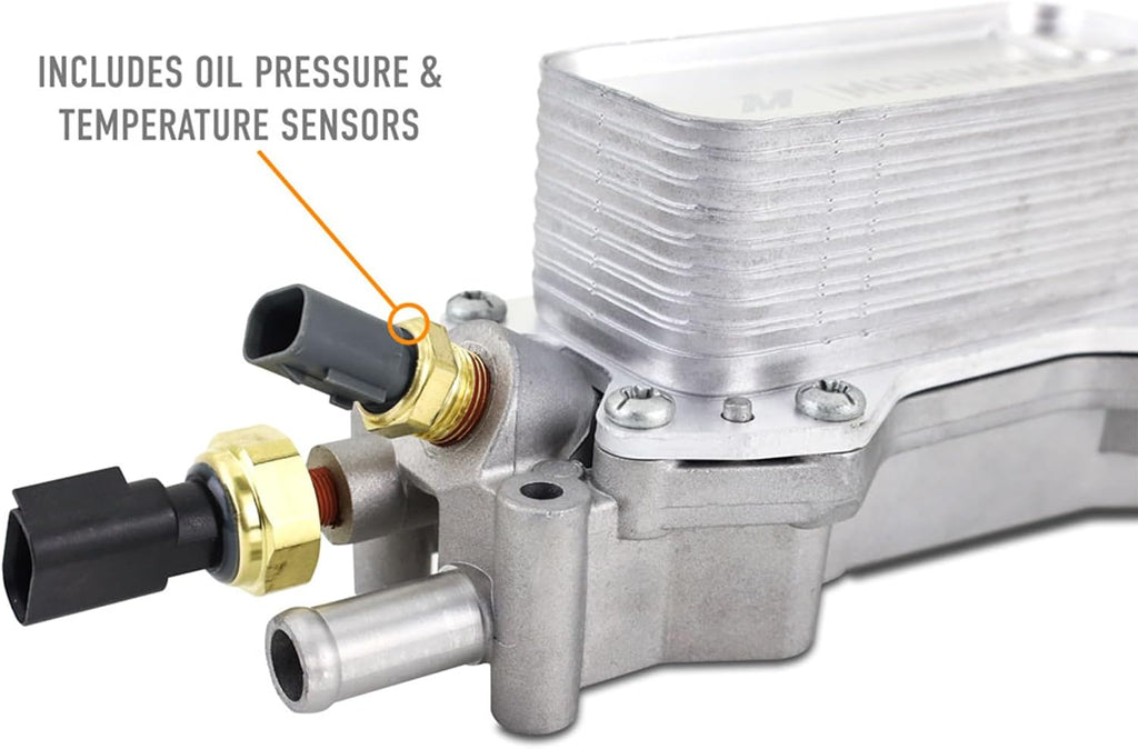Mishimoto Aluminum Oil Filter Housing Kit, Compatible with Pentastar 3.6L & 3.2L, 2011-2017