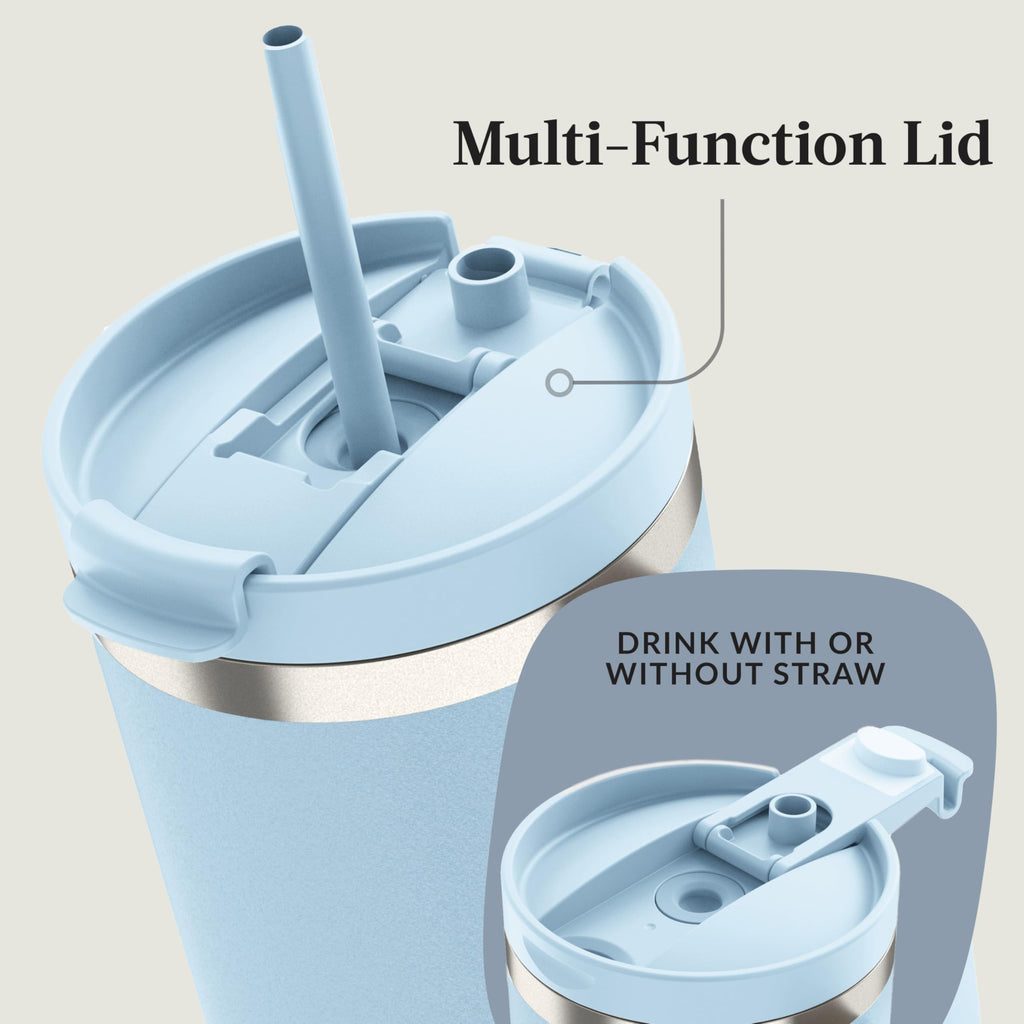 Contigo Streeterville 30oz Tumbler, Stainless Steel Vacuum Insulated, Leak-Proof, Cold for 29 Hours, Fits in cupholders, Licorice
