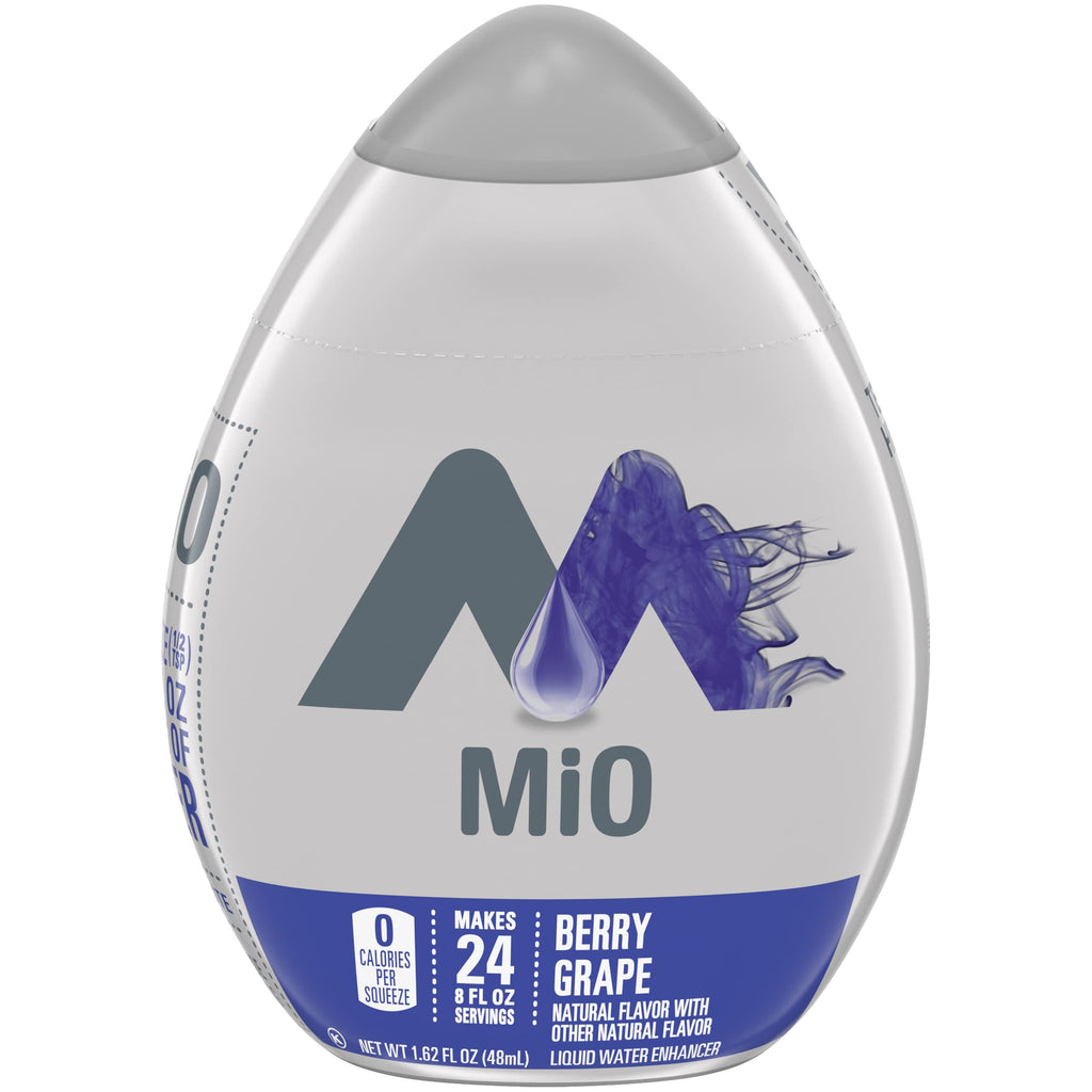 MiO Water Enhancer Duo for Sugar Free Flavored Hydration and Drink Mixing, Naturally Flavored Water Drops, Orange Tangerine and Mango Peach, 1.62 Fluid Ounce (Variety Pack)
