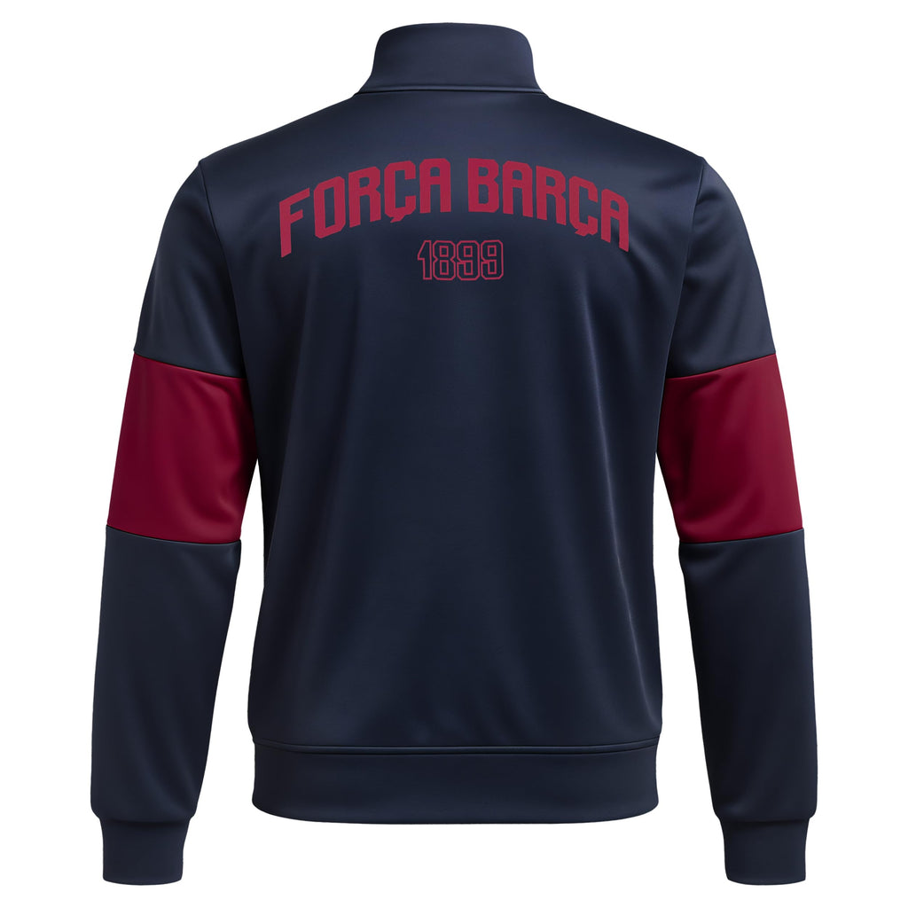 Icon Sports Officially Licensed FC Barcelona Soccer Track Jacket - Unisex Adult