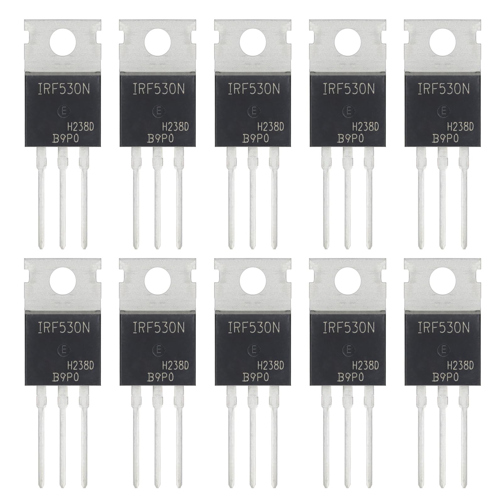 2N2222 2N2222A Amplifier Transistors NPN Silicon Transistor TO-92 60V 800mA (Pack of 200pcs)