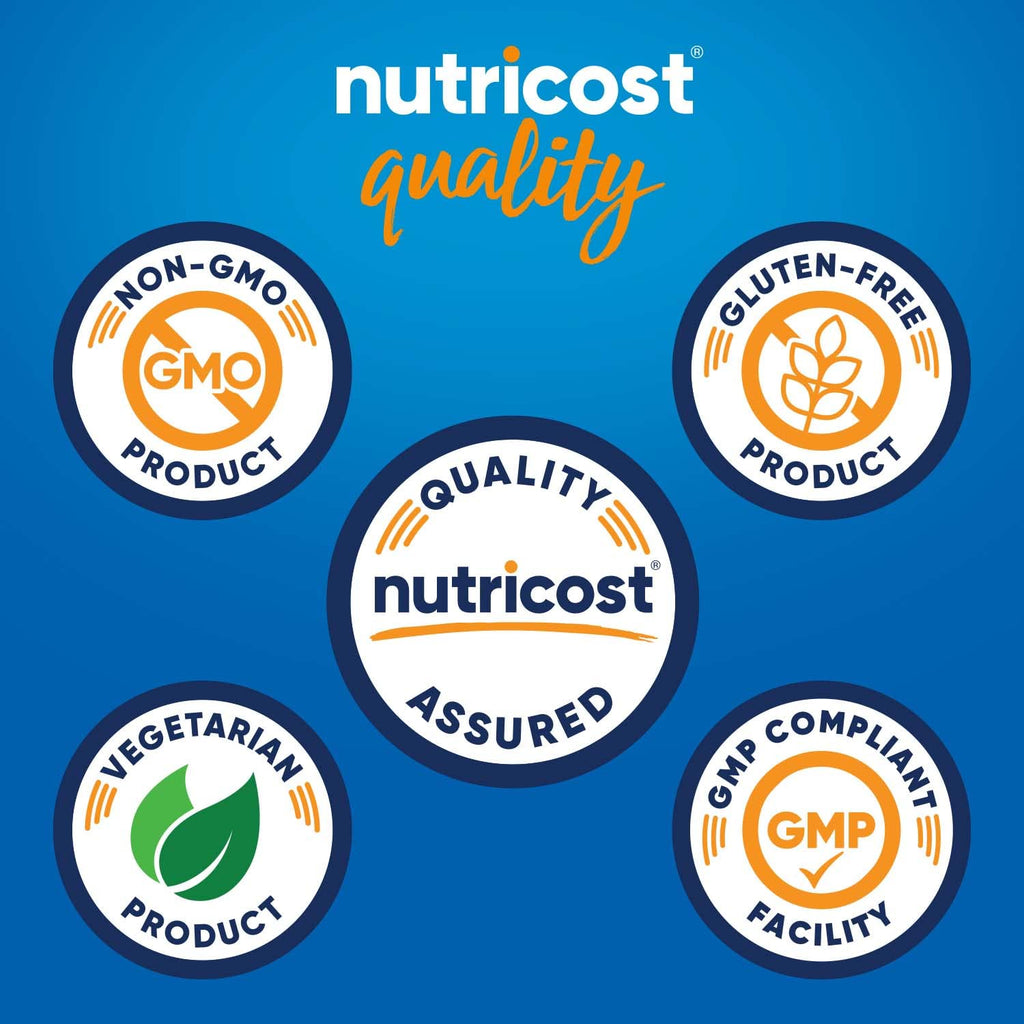 Nutricost N-Acetyl L-Cysteine (NAC) 600mg, 30 Vegan Capsules - GMO Free, Gluten Free, Vegetarian Caps