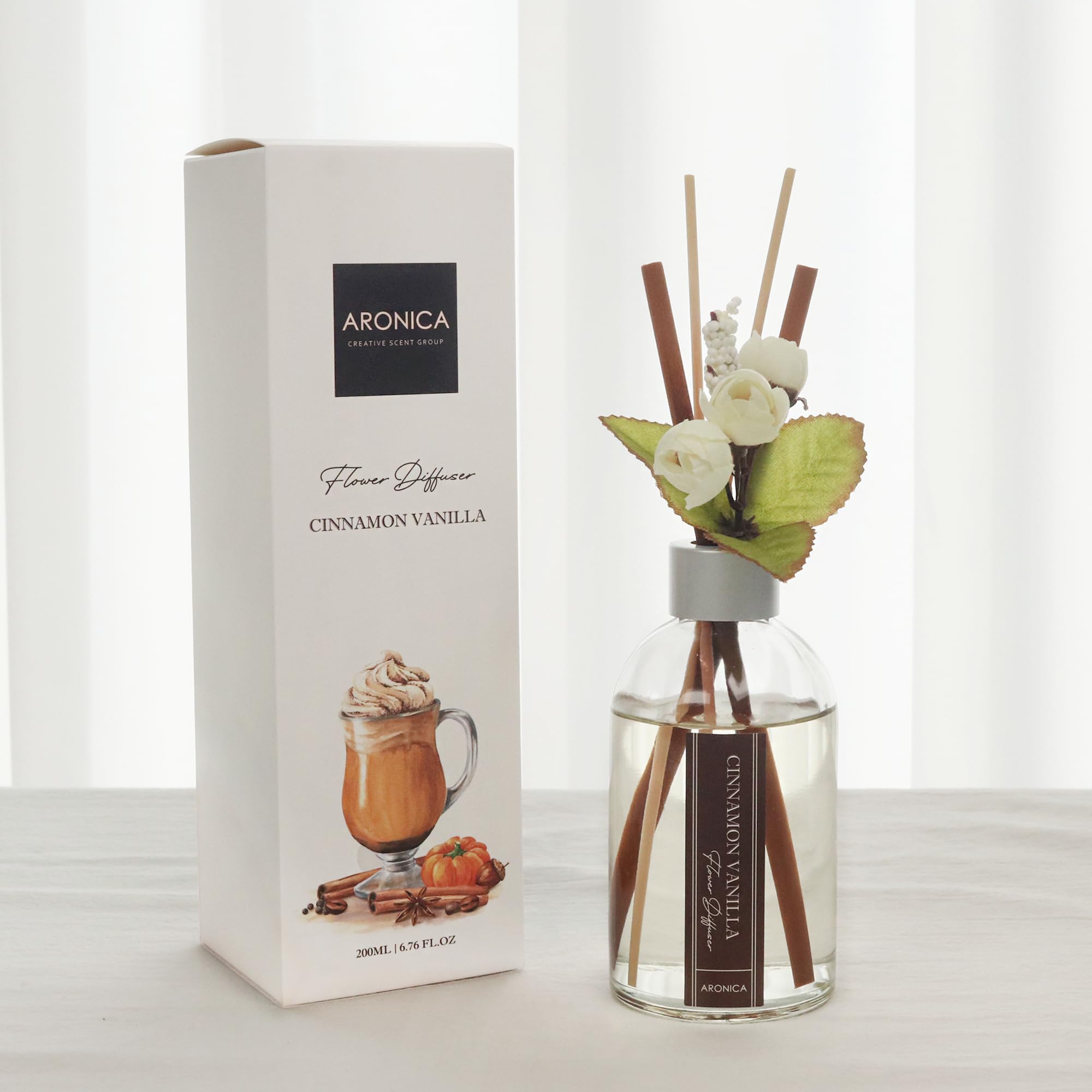 Aronica Modern Christmas Décor, Christmas Smells for House, Holiday Pine Aesthetic Diffuser, Simple Scents Evergreen Trees Boho, Cozy Office Decor for Holiday, Winter Bathroom Decor