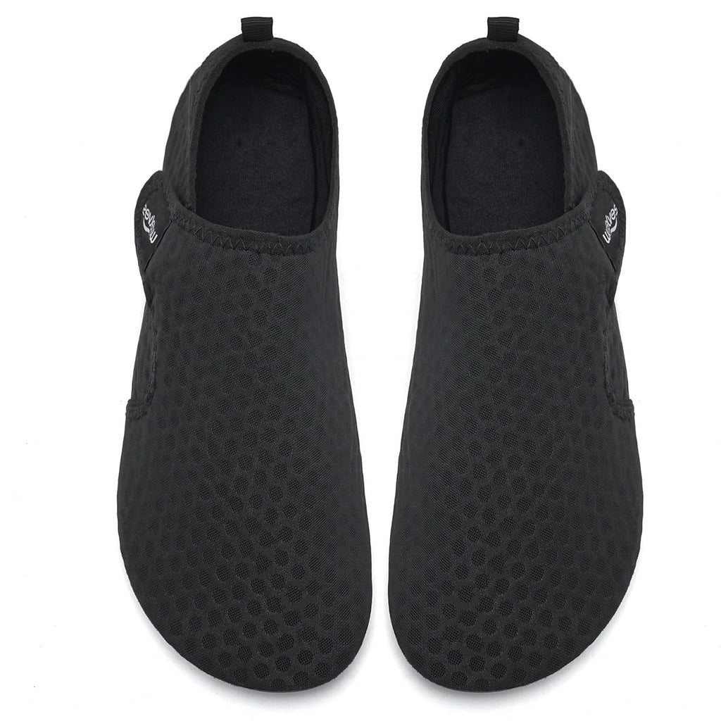WateLves Water Shoes for Women Men Swim Beach Aqua Socks Quick Dry Barefoot House Slippers Travel Shoes with Adjustable Magic Tape for Pool Diving Boating Yoga Surf