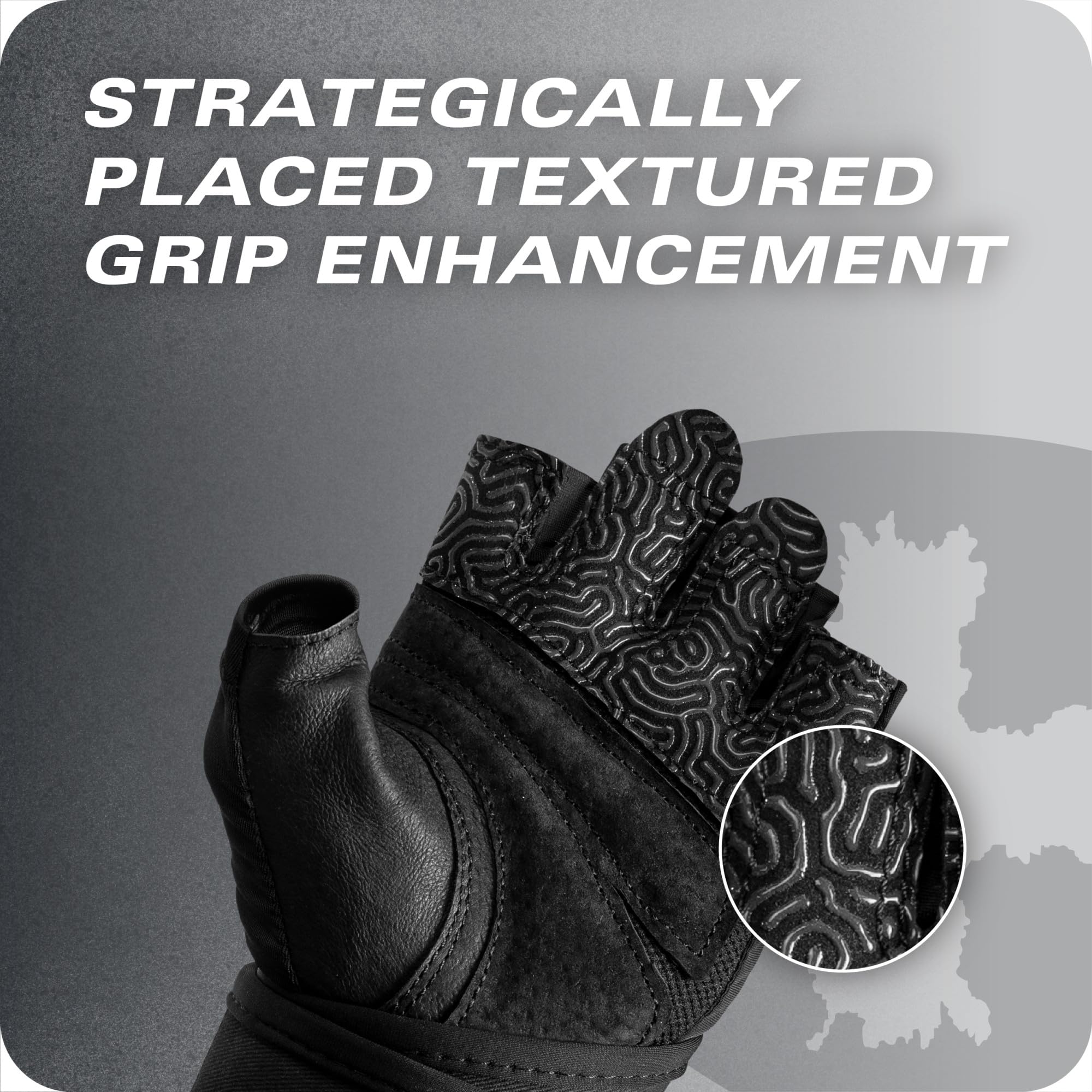 Harbinger Pro Wristwrap Gloves 3.0 - Enhanced Grip, Superior Wrist Support, Breathable 4-Way Stretch Lycra, Durable Leather Palm, Half-Finger Design for Weightlifting, Fitness Training, Women's