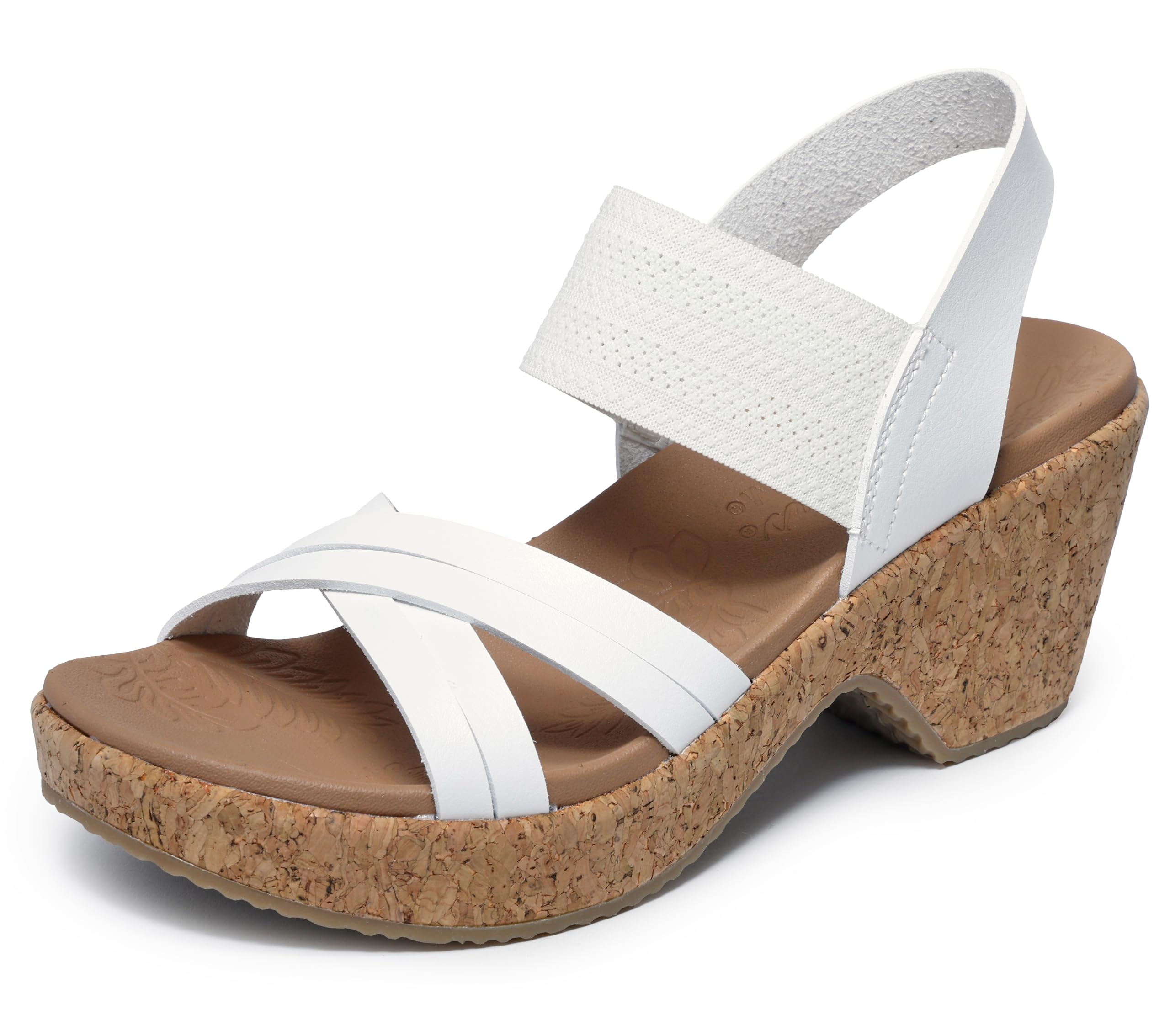 Skechers womens Brystol - Night SkiesWedge Sandal