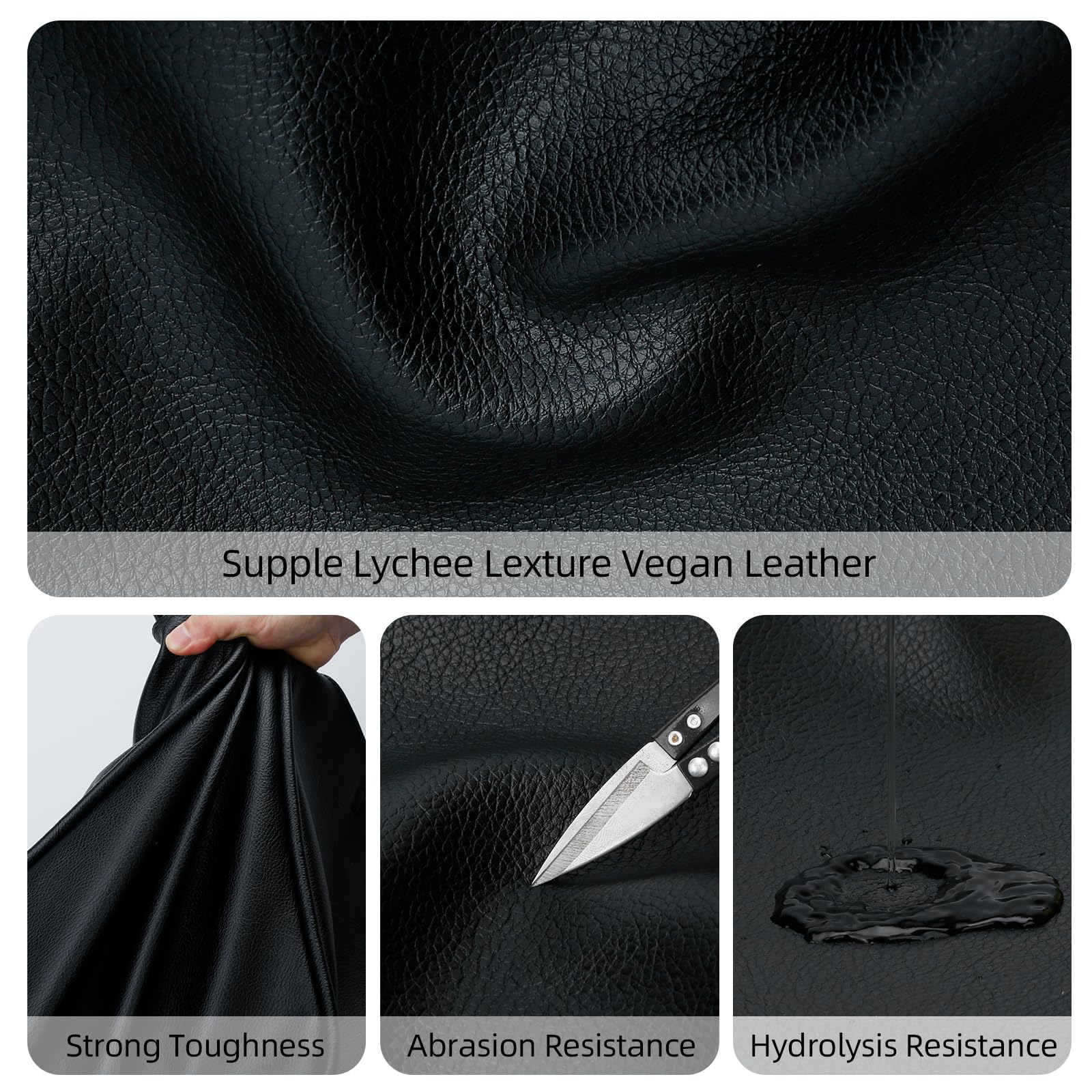 KKXIU Tote Bag for Women Vegan Leather Shoulder Purse Large Capacity Travel Bag