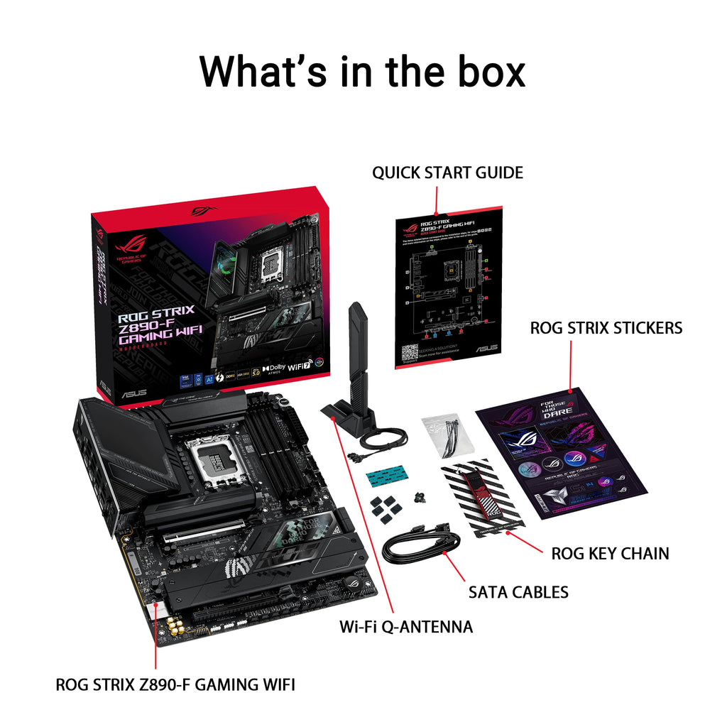 ASUS ROG Strix Z790-E Gaming WiFi 6E LGA 1700(Intel 14th,13th&12th Gen) ATX gaming motherboard(PCIe 5.0, DDR5,18+1 power stages,2.5 Gb LAN,Thunderbolt 4,5xM.2, 1xPCIe 5.0 M.2,Front panel USB 3.2 port)